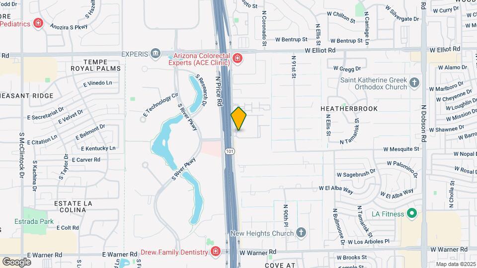 Elmwood 55+ All Inclusive Senior Living Map and Location Details