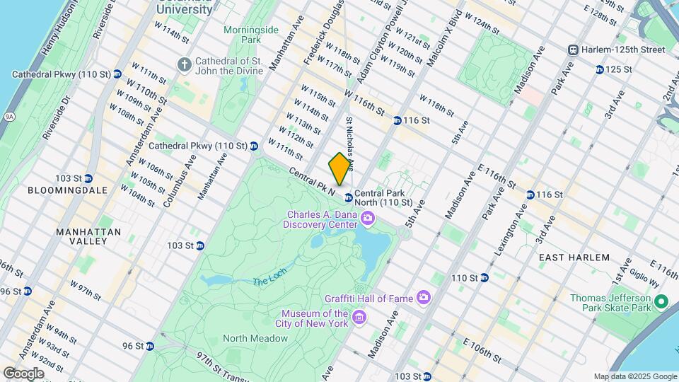 123-125 W 110th St Map and Location Details