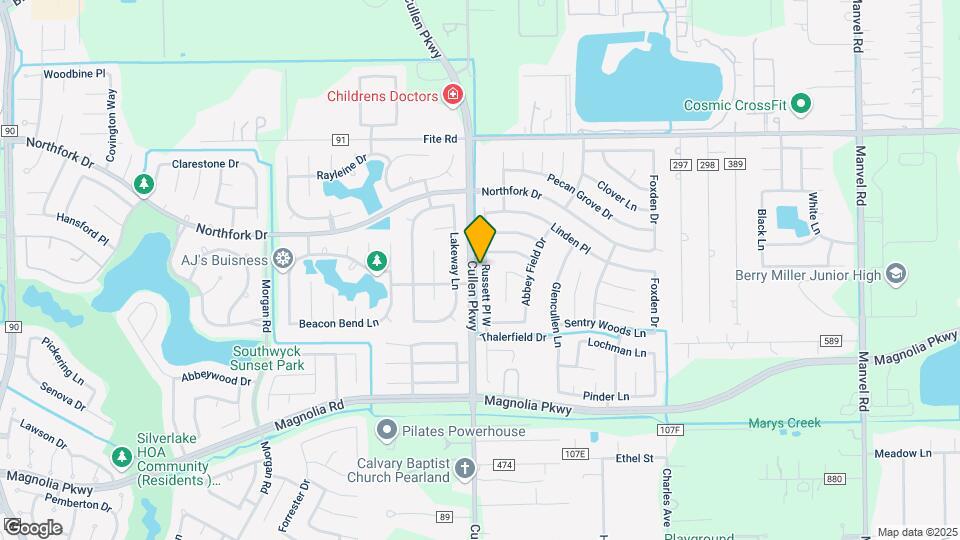 2818 Russett Pl W Map and Location Details