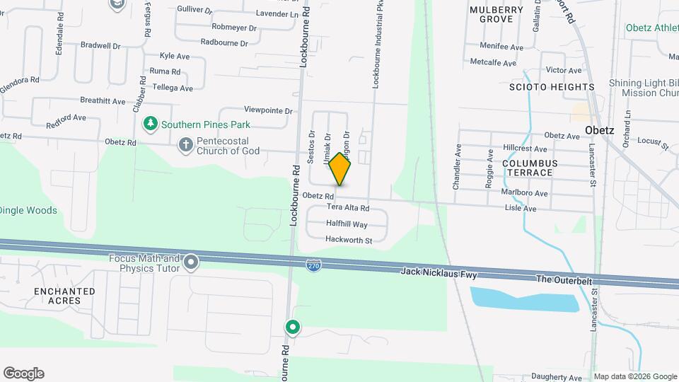 1365 Randan Dr, Unit AUCMJD Map and Location Details