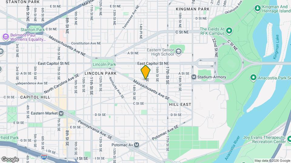 1442 Independence Ave SE Map and Location Details