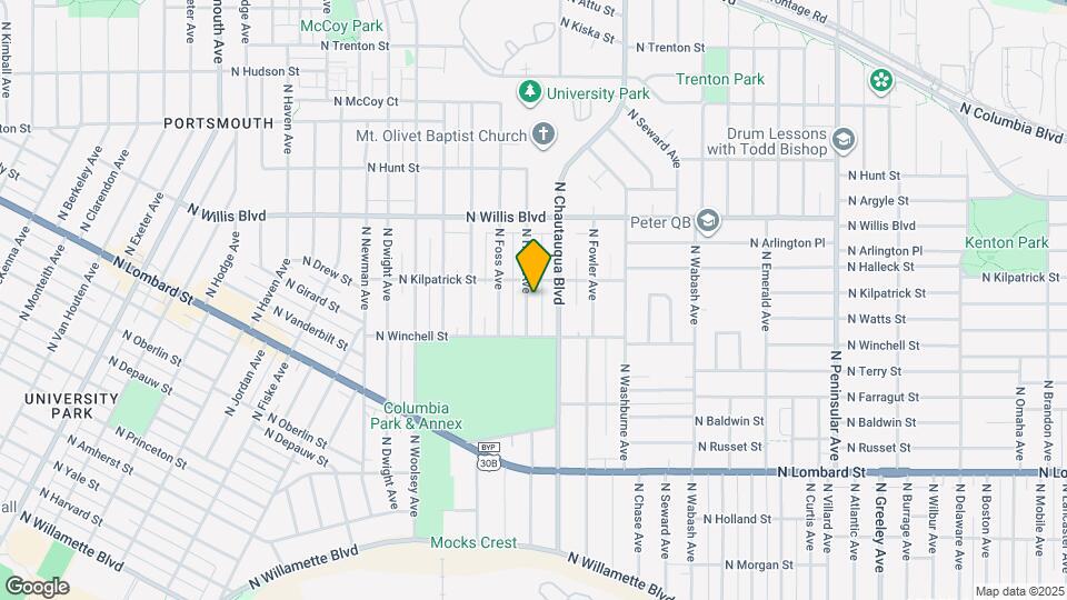 8020 N Hurst Ave, Unit B Map and Location Details