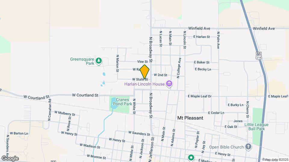 302 W State St Map and Location Details