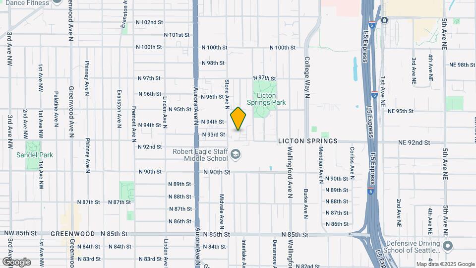 9219 Interlake Ave N Map and Location Details