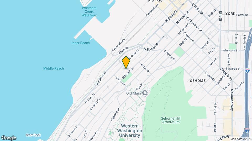 312 Pine St Map and Location Details