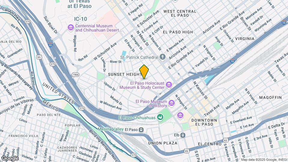 300 W Rio Grande Ave Map and Location Details