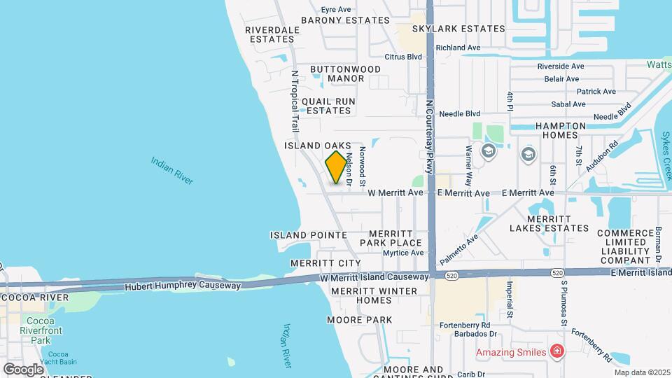 300 Island Oaks Pl Map and Location Details