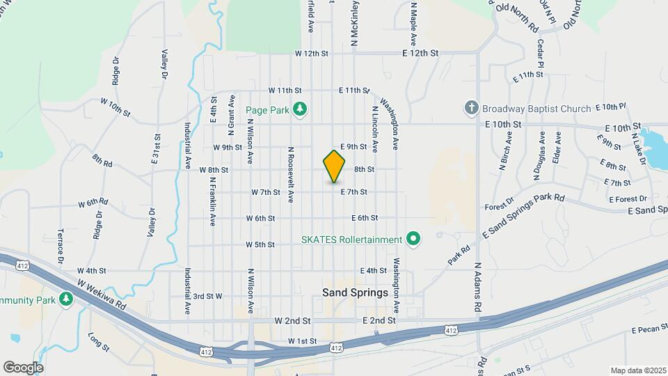 720 N Main St Map and Location Details