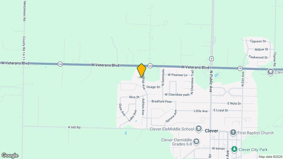 604 W Kimberly Ct Map and Location Details