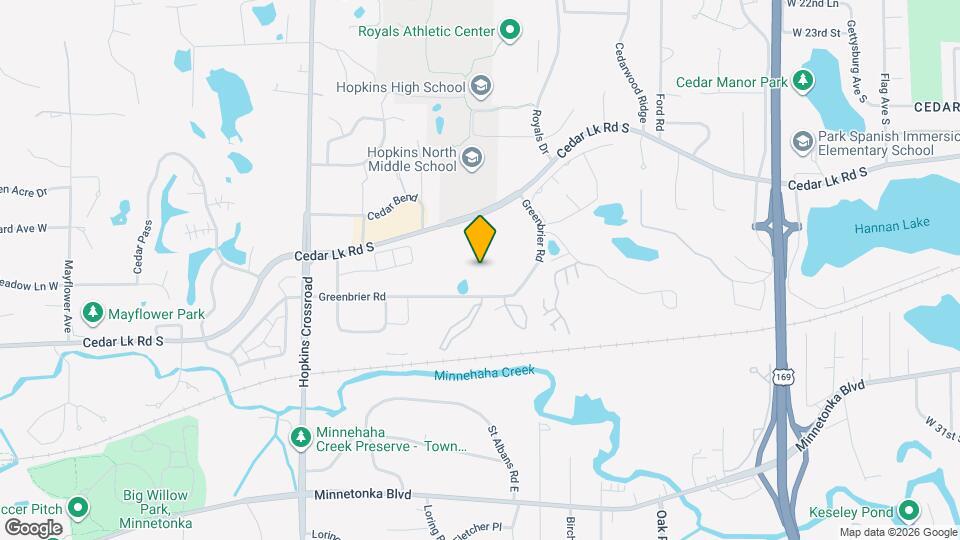 10511 Cedar Lk Rd S Mapa y Detalles de la Ubicación