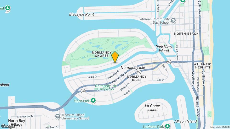 550 S Shore Dr Map and Location Details