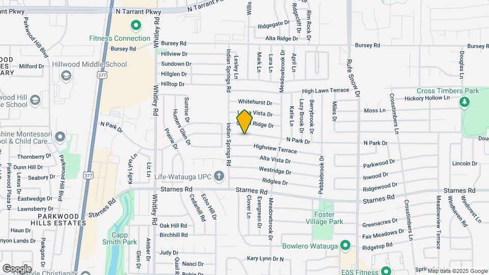 6420 N Park Dr Map and Location Details