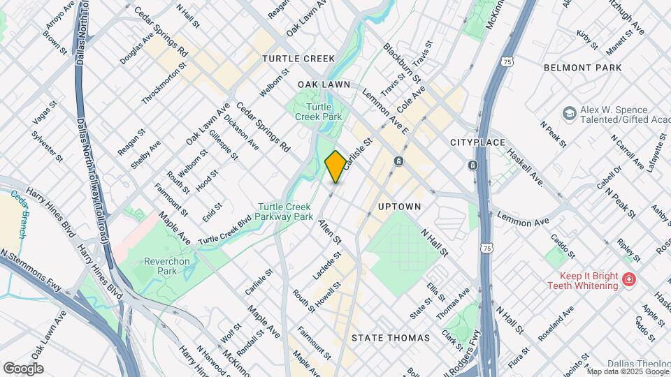 3210 Carlisle St Map and Location Details