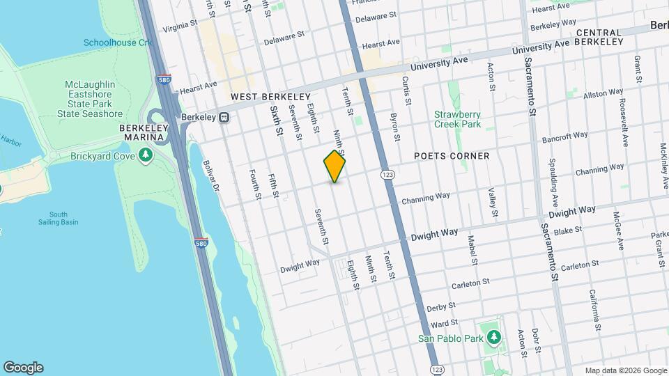 2309 Eighth St Map and Location Details