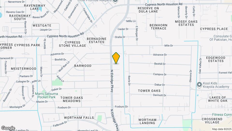 12319 Campos Dr Map and Location Details