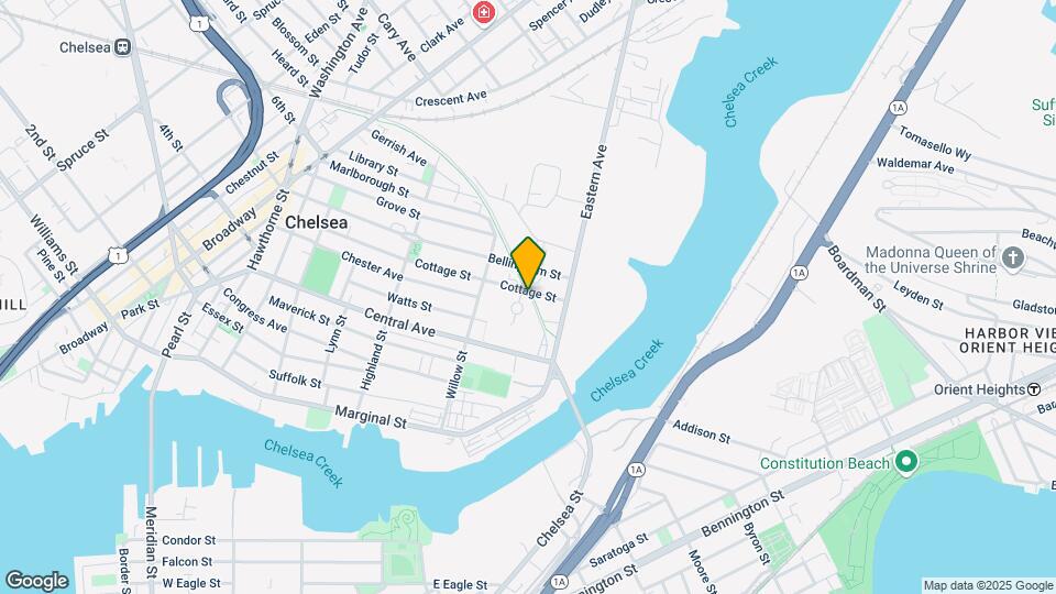 175 Cottage St Map and Location Details