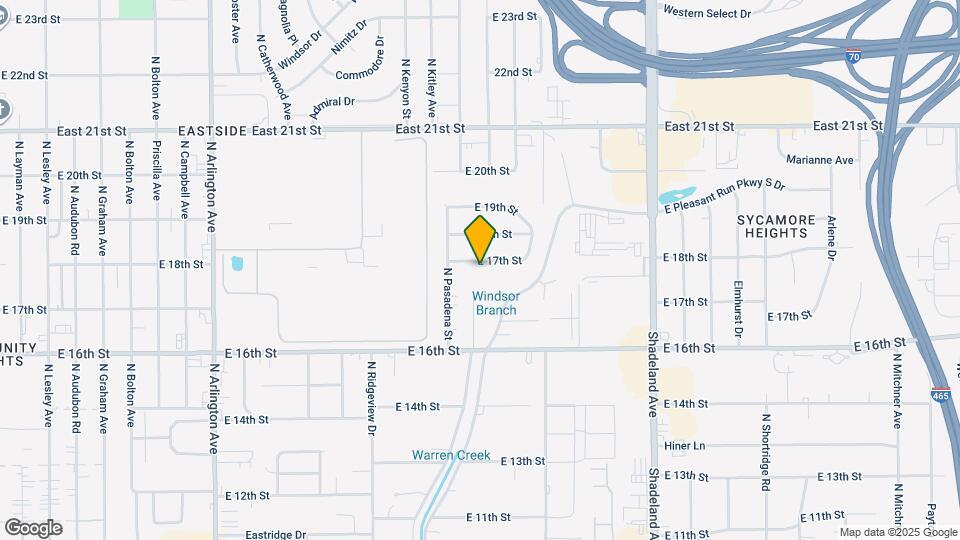 6667 E 17th St Mapa y Detalles de la Ubicación