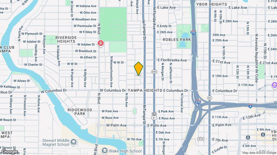 113 W Gladys St, Unit 1122 Map and Location Details