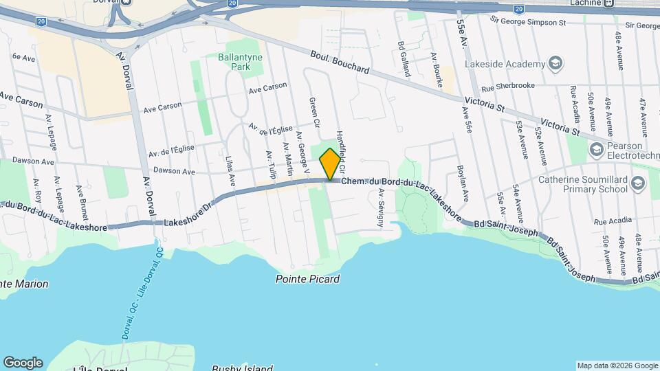 350 Bord-Du-Lac Ch Map and Location Details