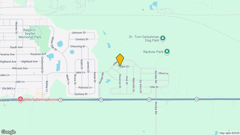 1030 Turin Dr Map and Location Details