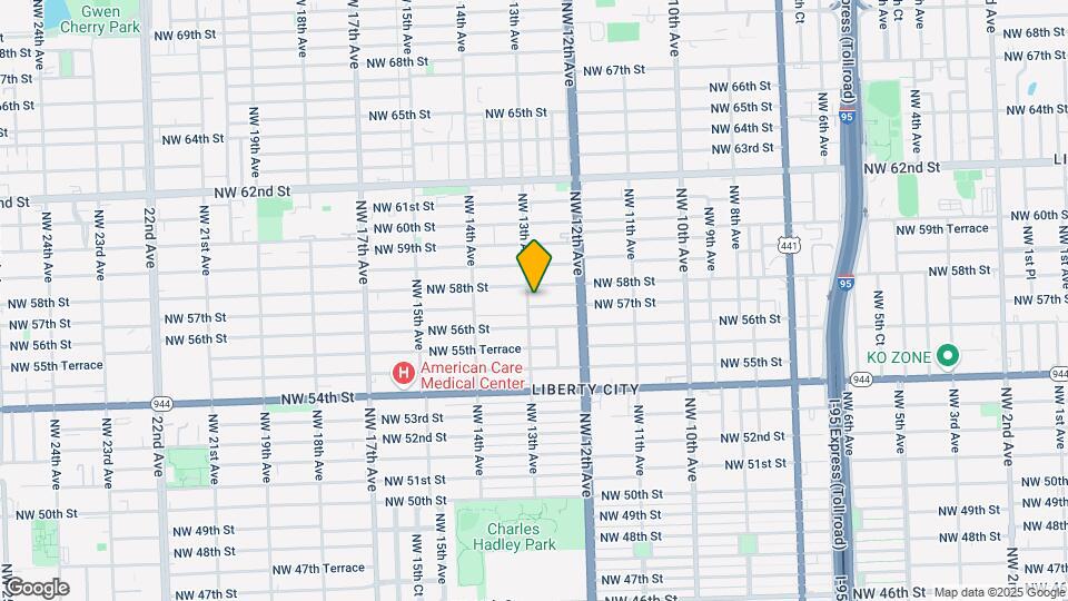 1291 NW 57th St Map and Location Details