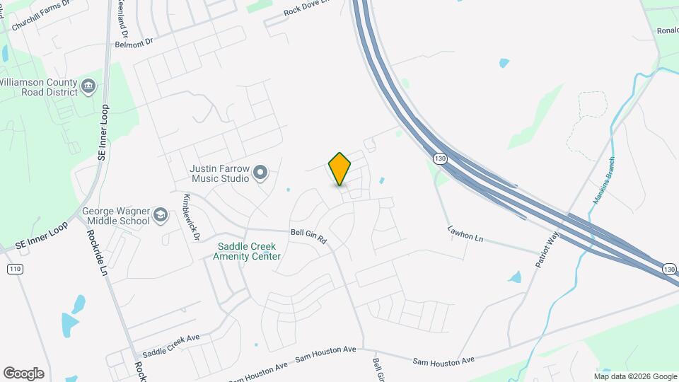 709 Bridle Creek Dr Map and Location Details