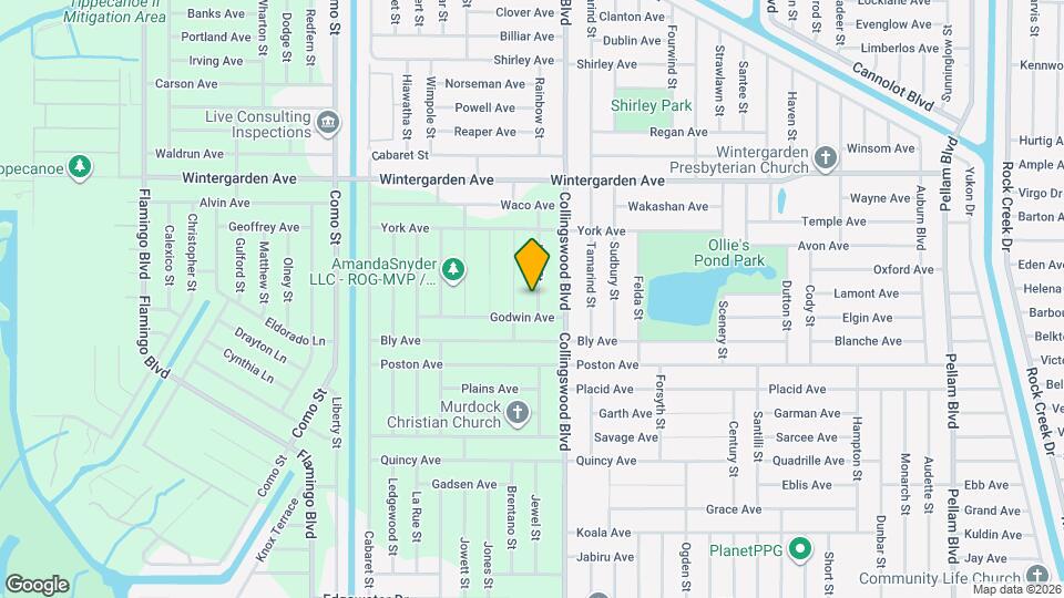 3153 Jody St Mapa y Detalles de la Ubicación