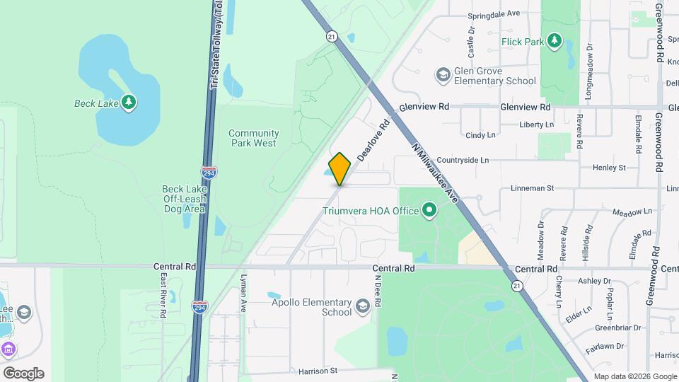 10381 Dearlove Rd, Unit 2A Map and Location Details