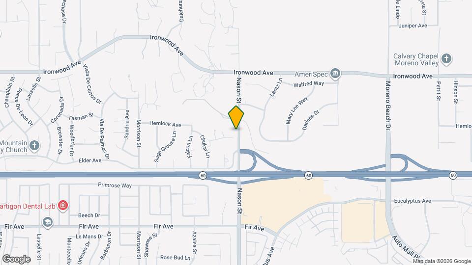 26980 Prairie Dog Ln Map and Location Details