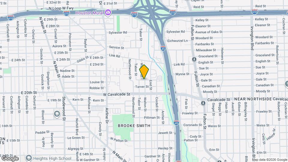1509 Walton St Map and Location Details