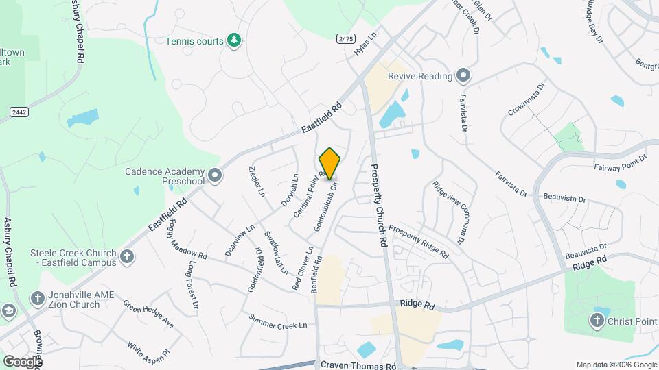 6515 Goldenblush Cir Mapa y Detalles de la Ubicación