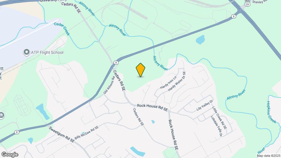 1575 Cedars Rd Mapa y Detalles de la Ubicación