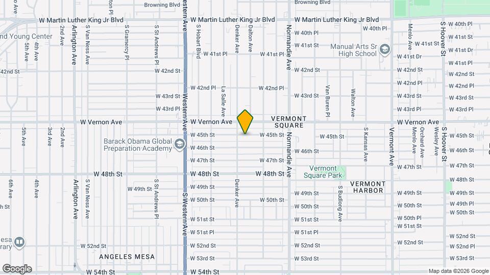 1512 W 45th St Map and Location Details