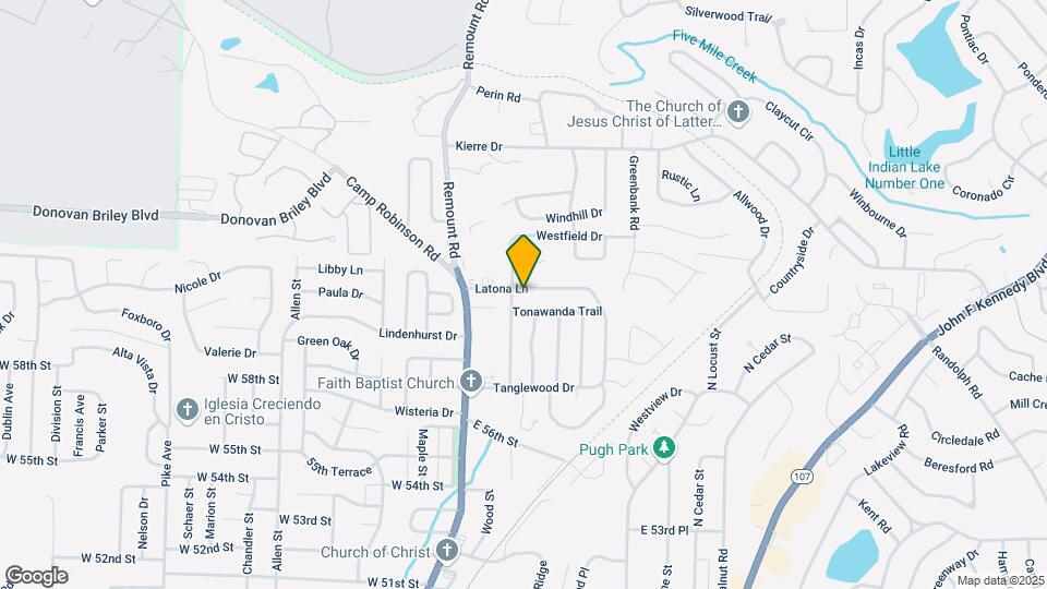 204 Latona Ln Mapa y Detalles de la Ubicación