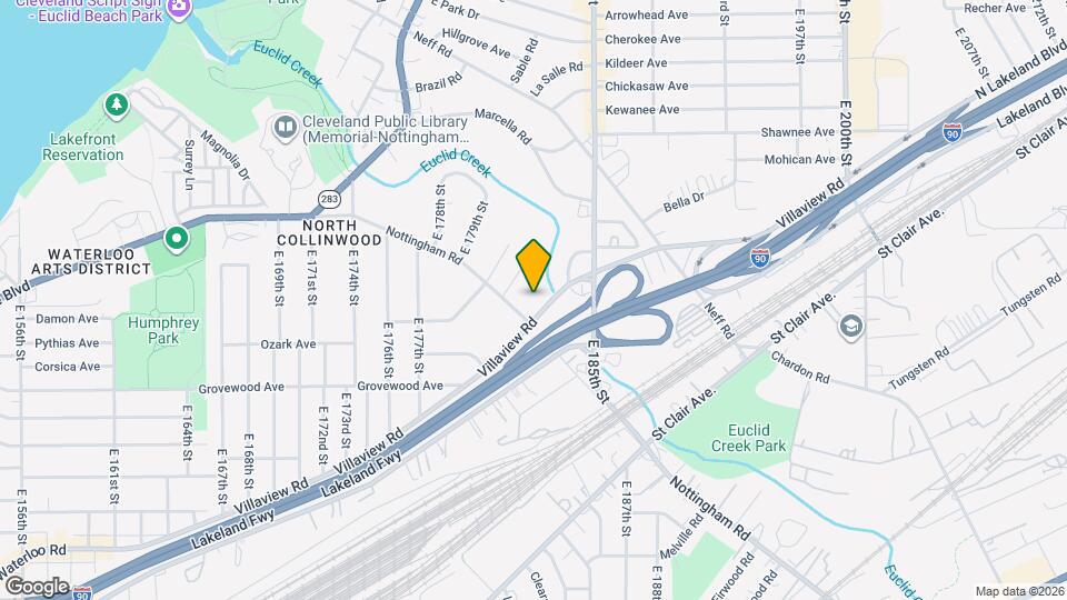 18115 Nottingham Rd, Unit Windom 3 Map and Location Details