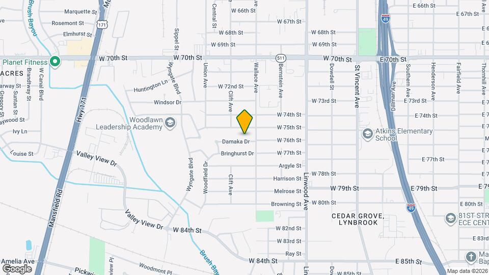 617 Damaka Dr Map and Location Details