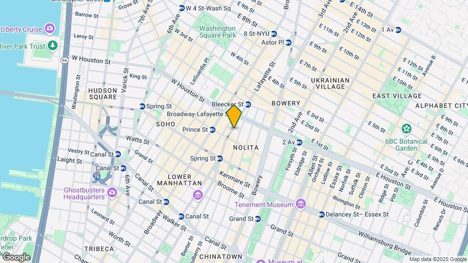 285 Lafayette St Map and Location Details