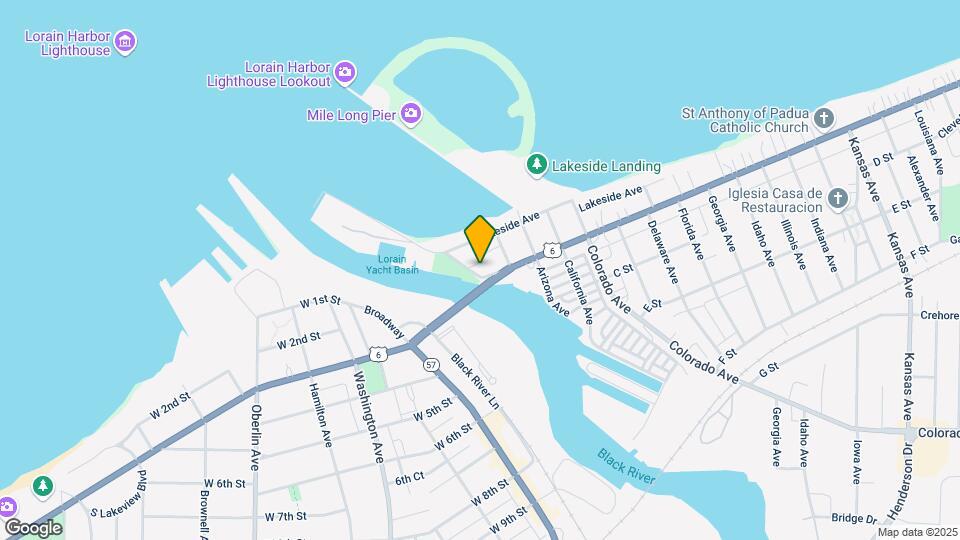 107 E Erie Ave, Unit Unit 8 Map and Location Details