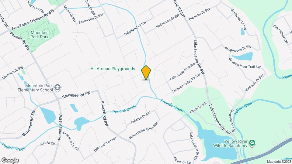 4711 Nutmeg Way SW Map and Location Details