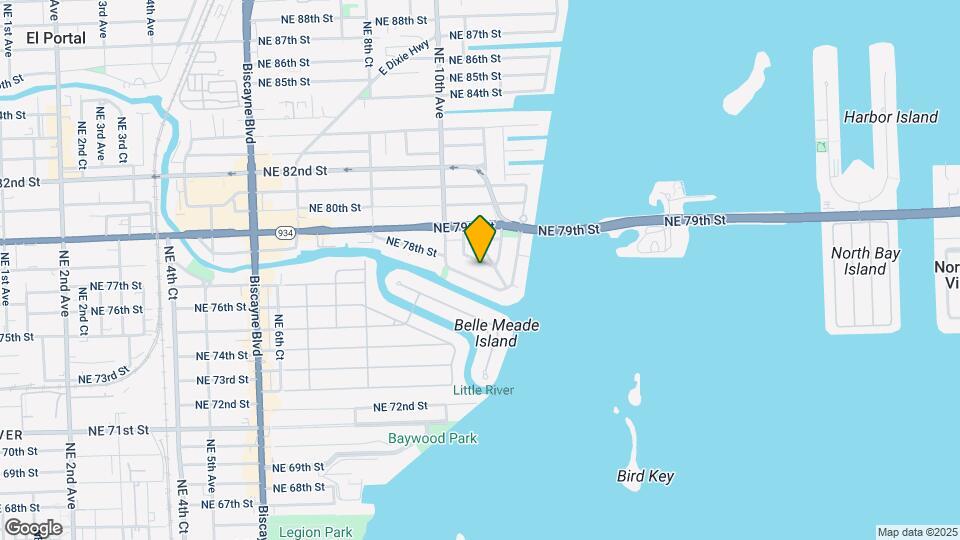 1040 NE 78th St-Unit -5 Map and Location Details