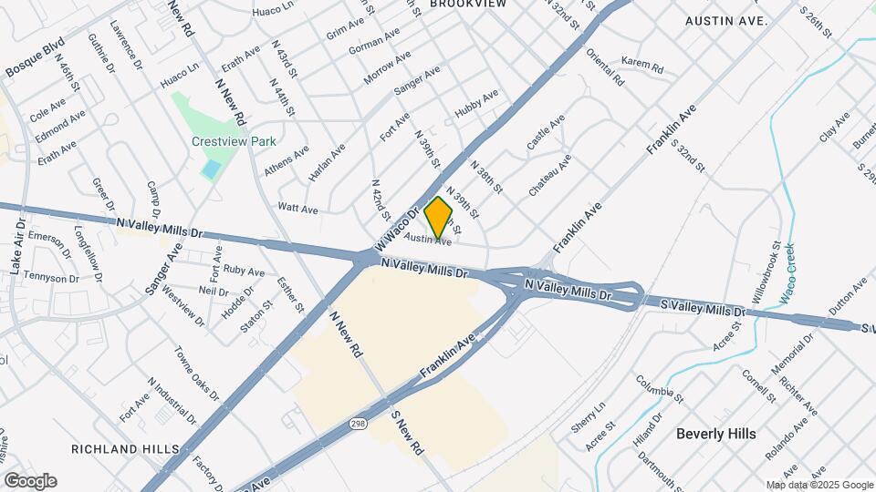 4016 Austin Ave Map and Location Details