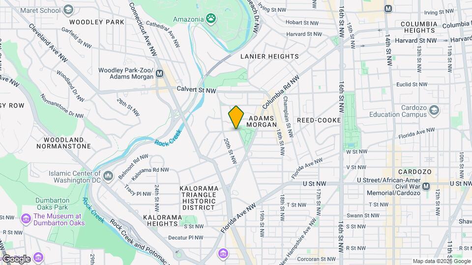 2332 19th St NW Map and Location Details