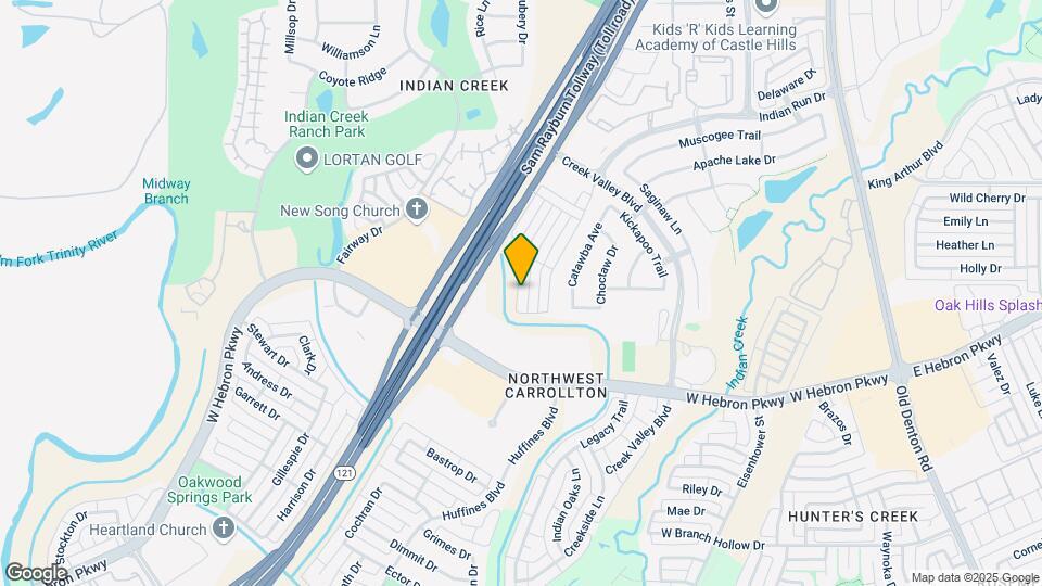 4133 Comanche Dr Map and Location Details