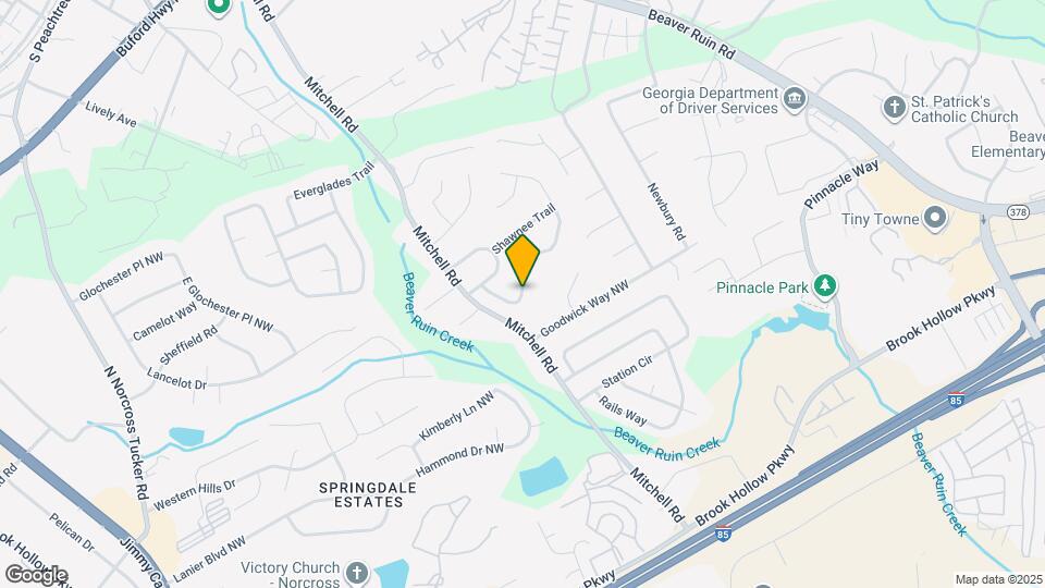 2019 Summertown Dr Map and Location Details