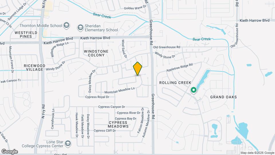 4722 Cypress Dawn Ln Map and Location Details