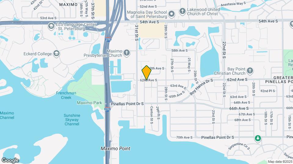 6200 30th St S Map and Location Details