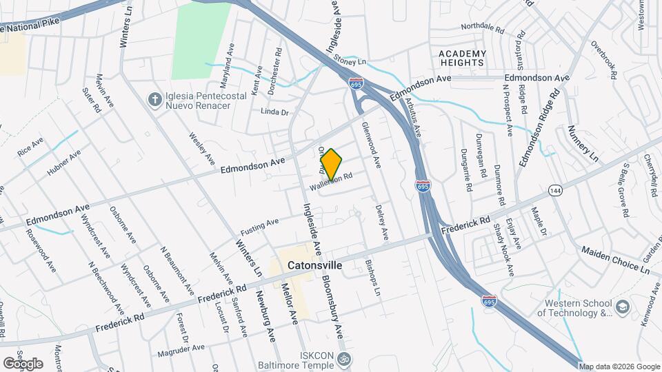 615 Wallerson Rd Map and Location Details