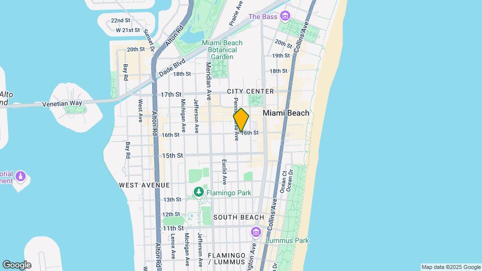 1571 Pennsylvania Ave, Unit 4S Mapa y Detalles de la Ubicación