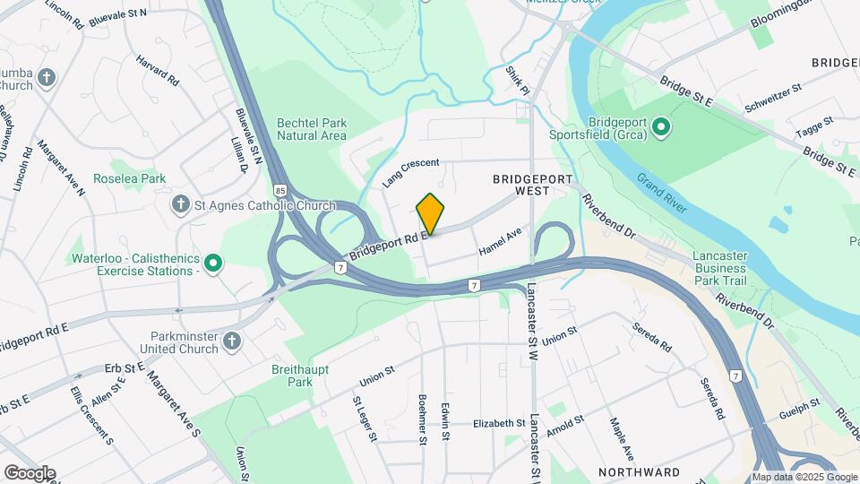 459 Bridgeport Rd Map and Location Details
