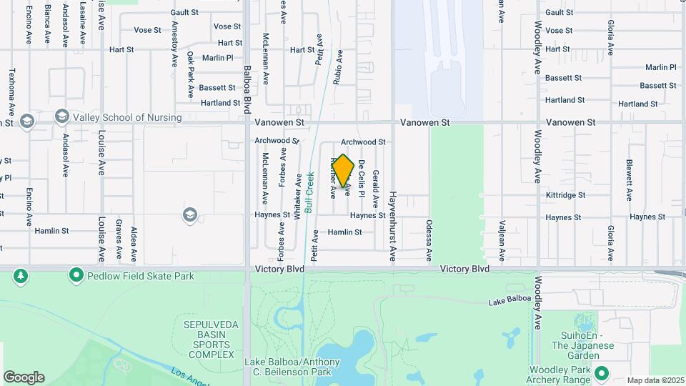 6601 Rubio Ave Map and Location Details
